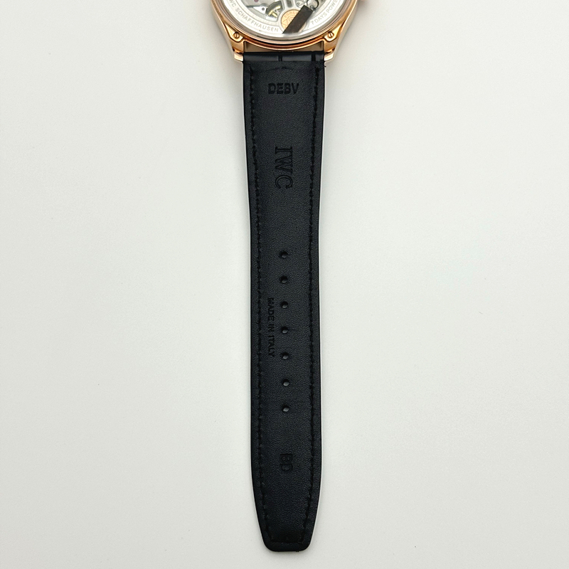 APS공장 IWC 포르투기저 오토메틱 로즈골드금통 블랙다이얼 블랙가죽스트랩 Portugieser Automatic 42mm RG APSF 1:1 Best Edition Black Dial on Black Leather Strap A52010 출고 전 실물 검수사진 10