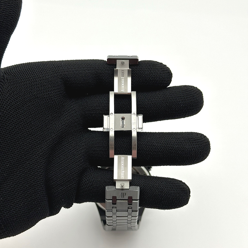 APS공장 오데마피게 로얄오크 크로노그래프 풀세라믹 블랙다이얼 브레이슬릿 26240 V2 Royal Oak Chrono 26240 Black Ceramic APSF 1:1 Best Edition on Ceramic Bracelet SA4401 Super Clone 출고 전 실물 검수사진 7