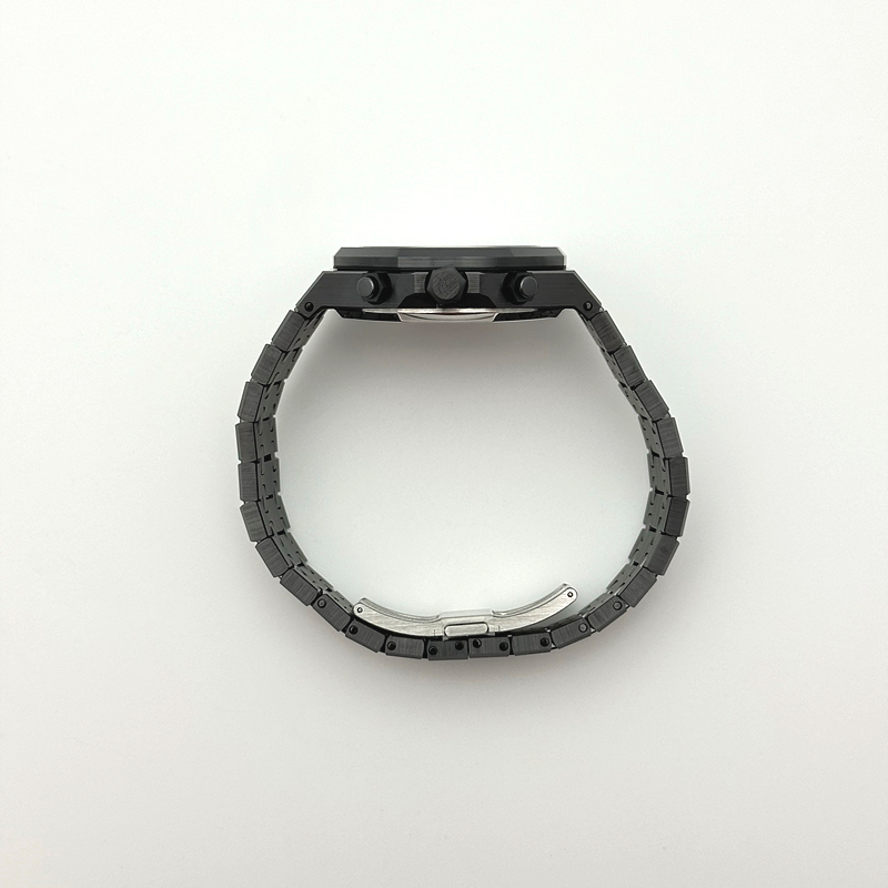 APS공장 오데마피게 로얄오크 크로노그래프 풀세라믹 블랙다이얼 브레이슬릿 26240 V2 Royal Oak Chrono 26240 Black Ceramic APSF 1:1 Best Edition on Ceramic Bracelet SA4401 Super Clone 출고 전 실물 검수사진 9