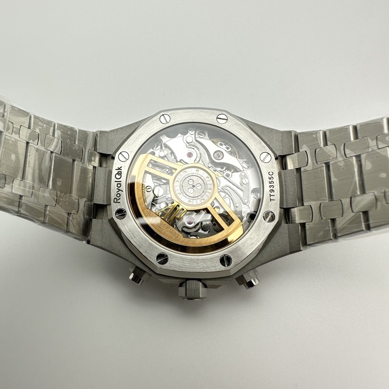 ZF공장 오데마피게 로얄오크 크로노그래프 26240 스틸 블랙다이얼 브레이슬릿 Royal Oak Chrono 26240 SS ZF 1:1 Best Edition Black Dial On SS Bracelet Super Clone DD4401 출고 전 실물 검수사진 10