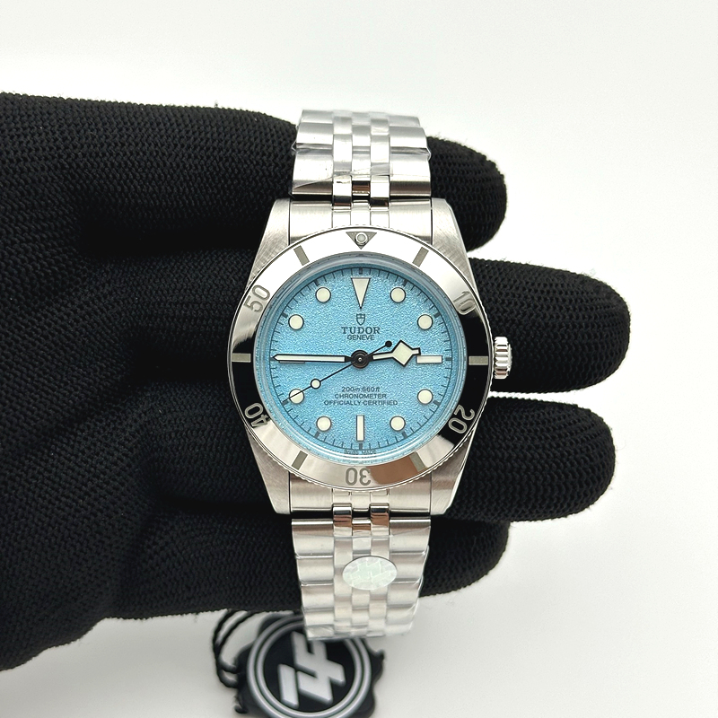 ZF공장 튜더 블랙베이 37 티파니블루다이얼 브레이슬릿 Heritage Black Bay 37mm SS ZF 1:1 Best Edition Tiffany Blue Dial on SS Bracelet A2824 출고 전 실물 검수사진 1