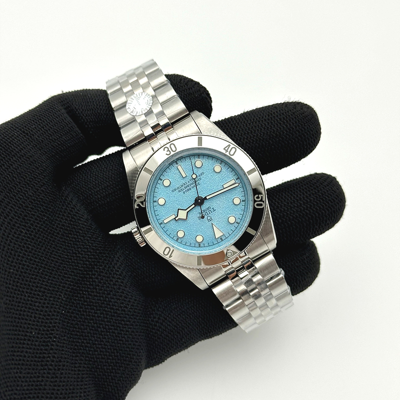 ZF공장 튜더 블랙베이 37 티파니블루다이얼 브레이슬릿 Heritage Black Bay 37mm SS ZF 1:1 Best Edition Tiffany Blue Dial on SS Bracelet A2824 출고 전 실물 검수사진 4